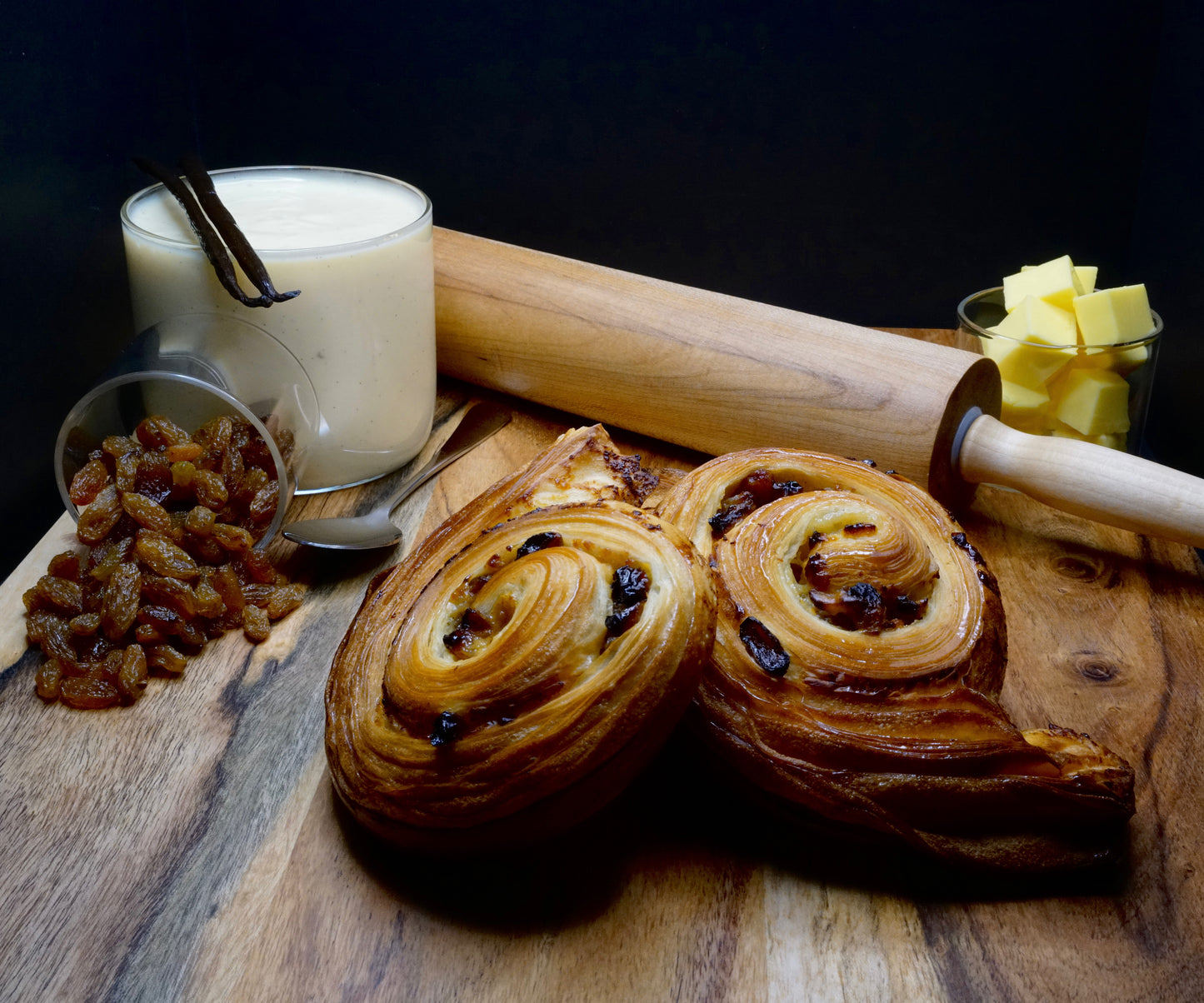 Mini Ready to Bake Pain Au Raisin x 200