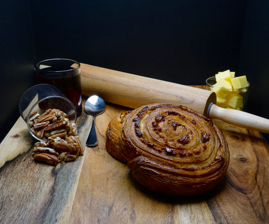 Extra Large Ready to Bake Maple & Pecan Scroll x 100